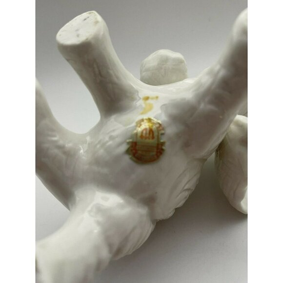 Vintage Ardalt White Elephant Figurine Lenwile China Handmade - Picture 6 of 7